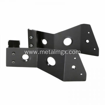 Black Steel Bar Bracket For LED Light